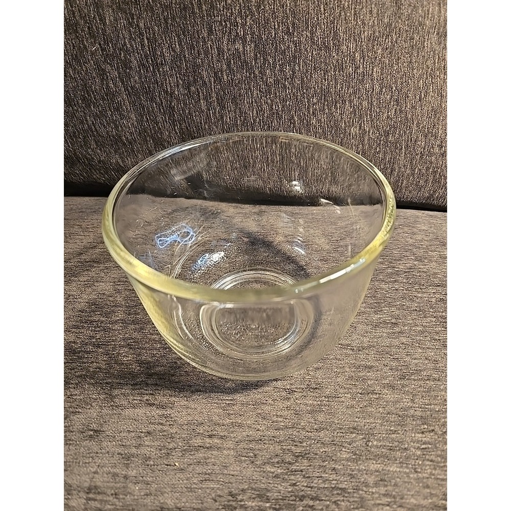 Vintage Glass Mixing Bowl for Sunbeam Mixmaster 6 1/2 Inch Small Bowl